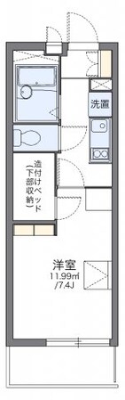 レオパレスアルタイルの物件間取画像